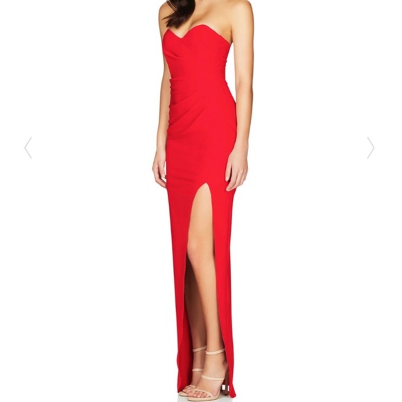 NWOT Red Nookie Gown Size M - Picture 2 of 4